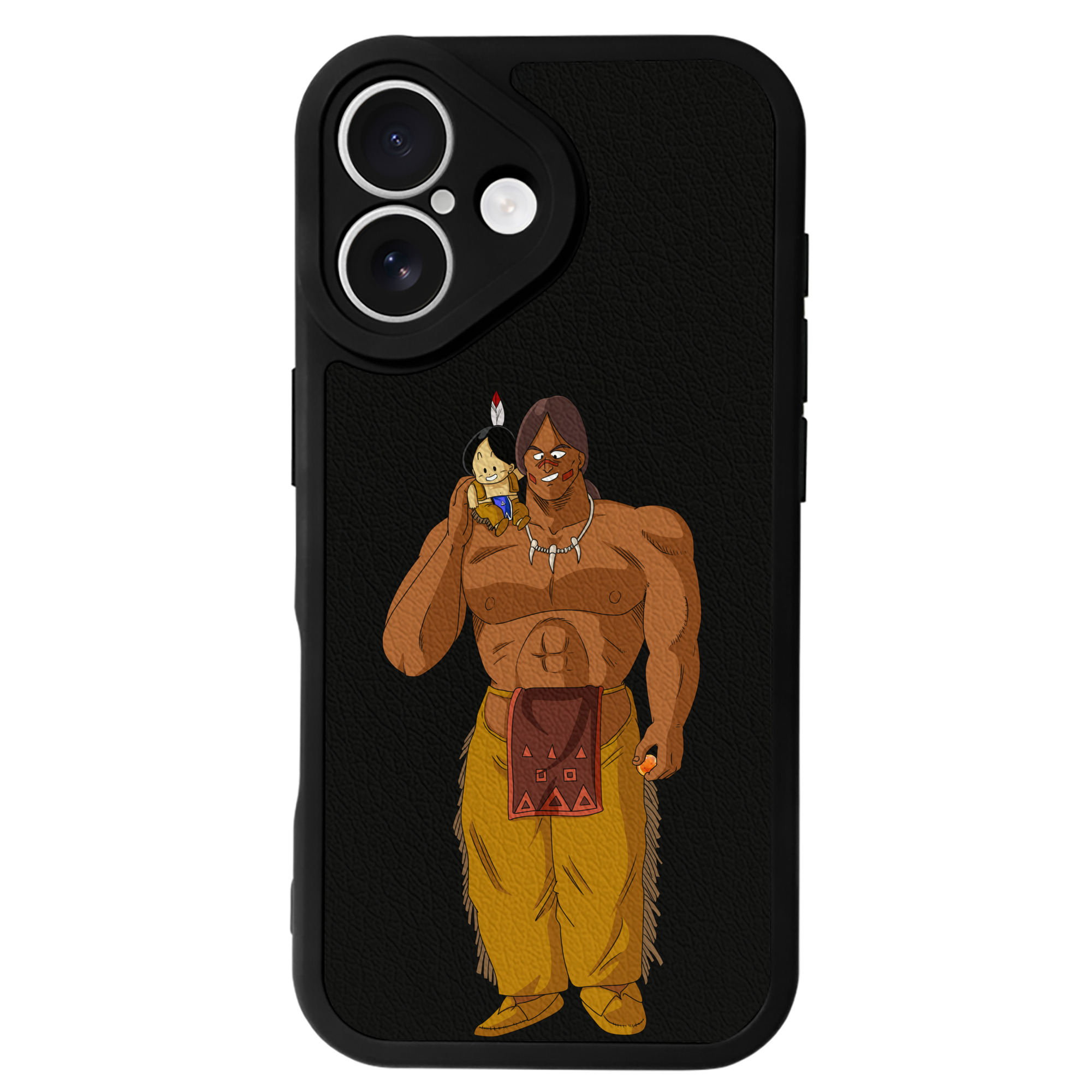 （画像用） ドラゴンボール DRAGON BALL 【iPhone 16シリーズ対応】シリコンスマホケース（レザー調） 材質：シリコン